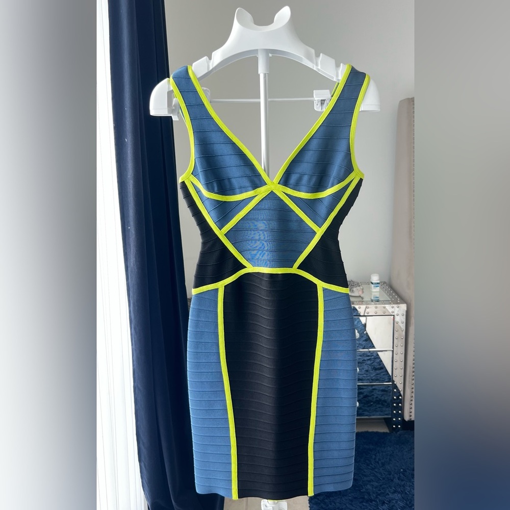 Herve Leger bandage dress strap